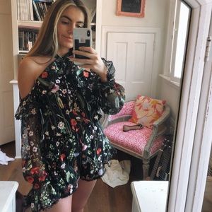 Alexis floral romper